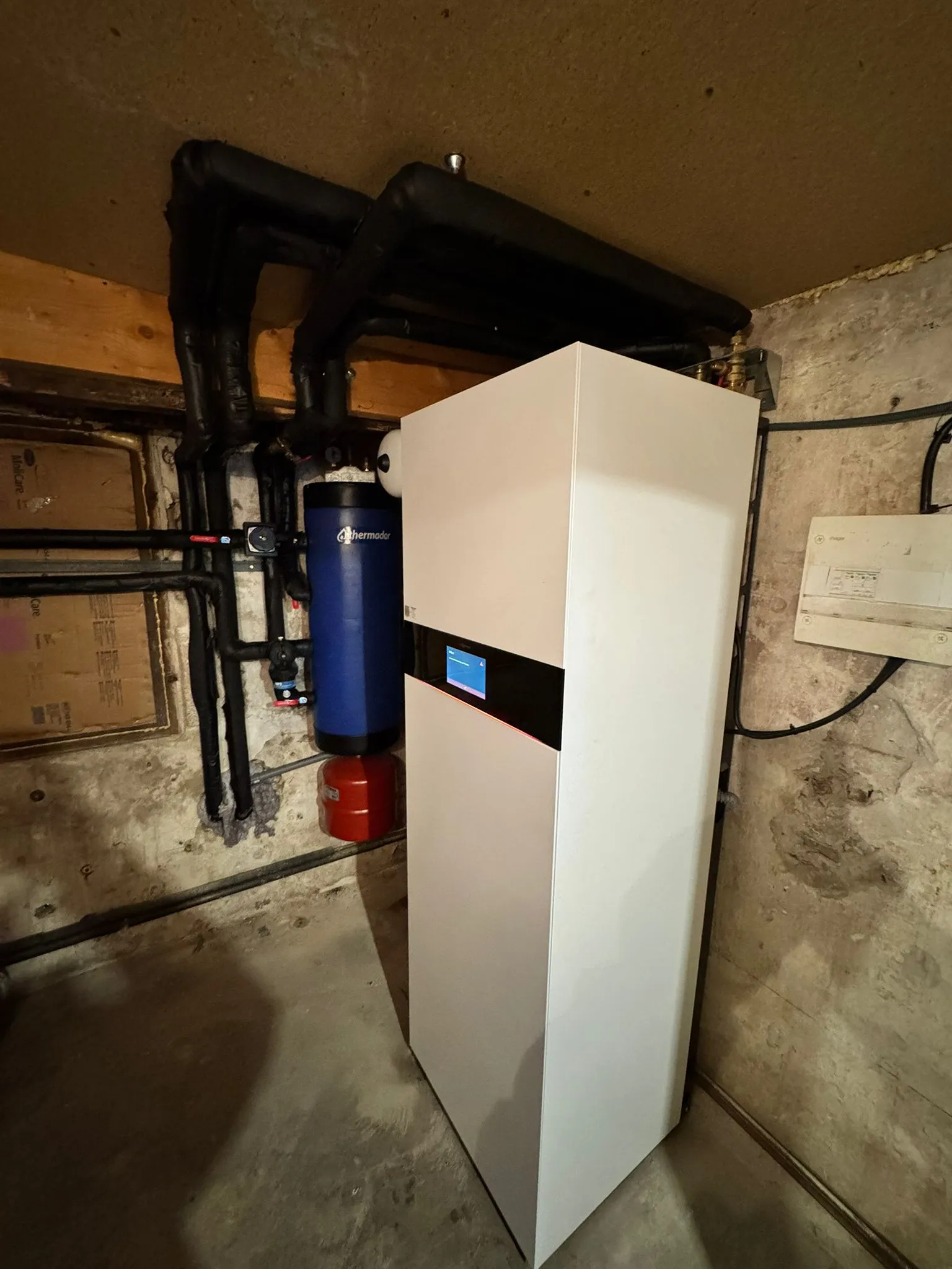 Installation module hydraulique et ballon tampon — ARENERGIE Limonest