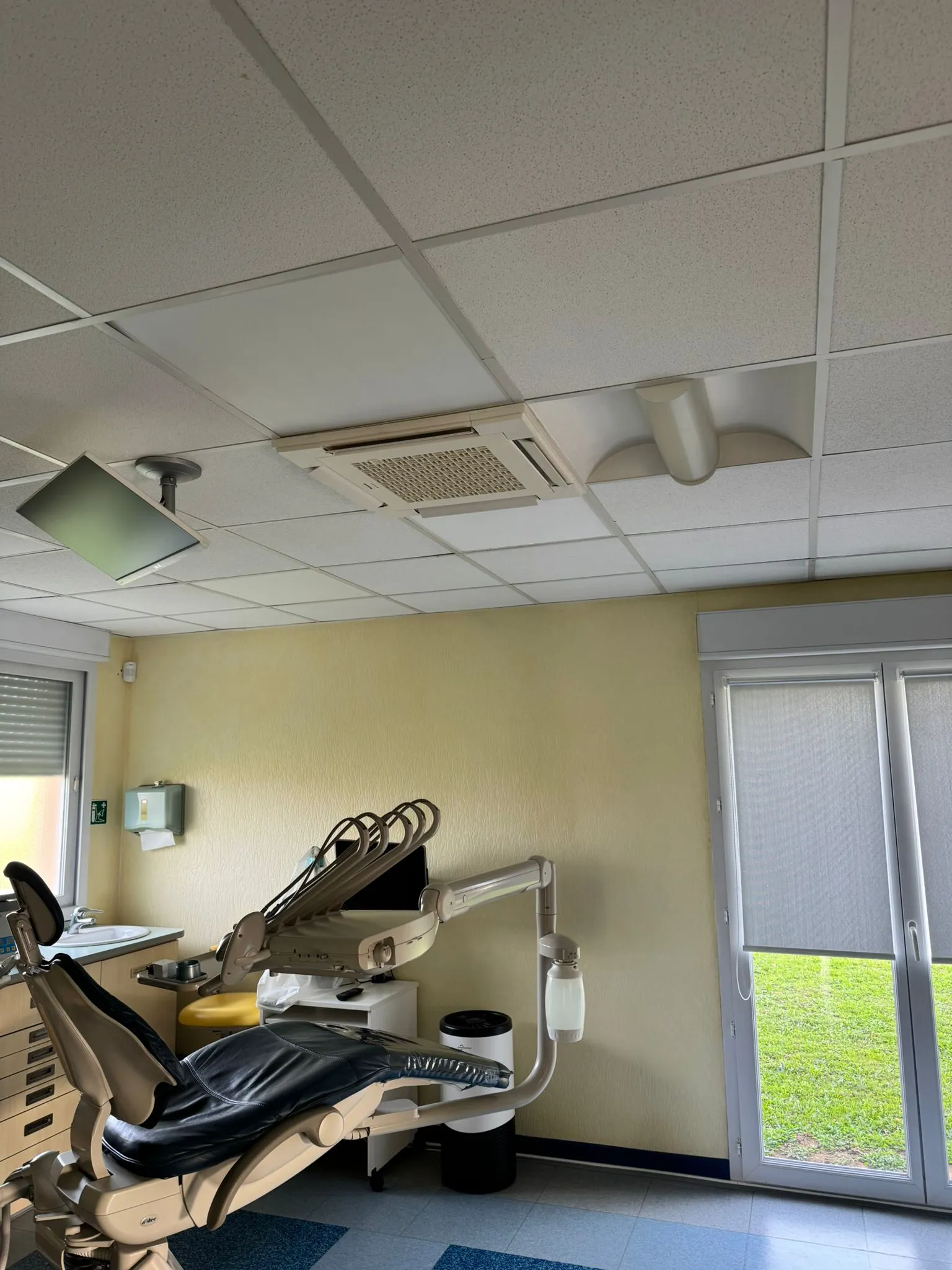 Installation climatisation cassette — ARENERGIE Lyon 6e